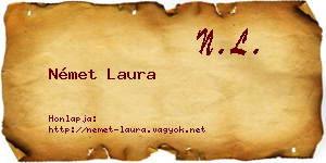 Német Laura névjegykártya